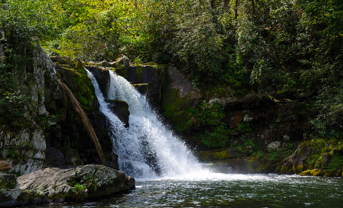 Abrams Falls in the Smoky Mountains