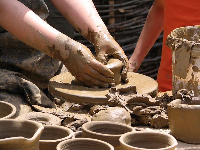Handmade Pottery at Arromont School of Arts and Crafts
