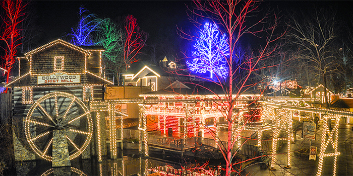 Christmastime at Dollywood