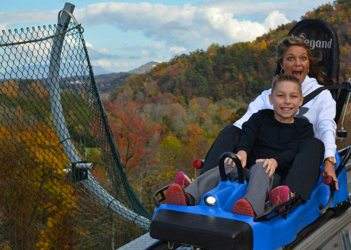 Mountain Coasters in Wears Valley