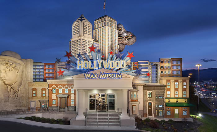 View of Hollywood Wax Museum in Pigeon Forge