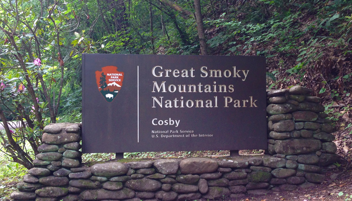 Great Smoky Mountains National Park Entrance