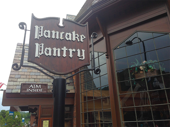 Pancake Pantry in Gatlinburg