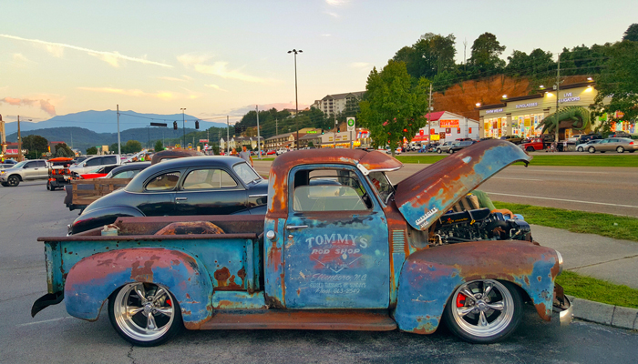 Pigeon Forge During Rod Run