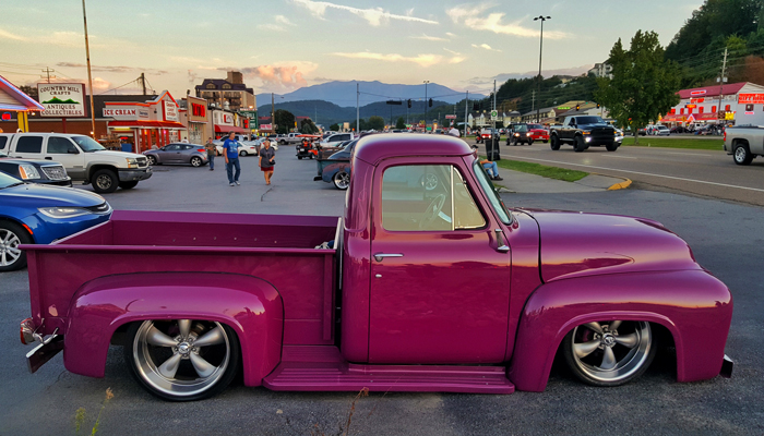 Hot Rod Truck in the Smokies