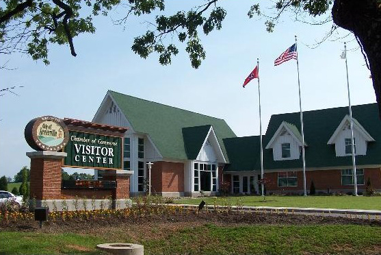 Sevierville Tennessee Welcome Center.