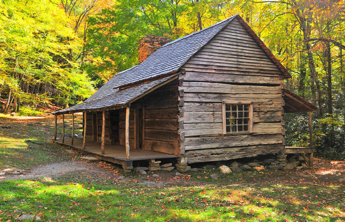 A Historic Cabin In The Smokies