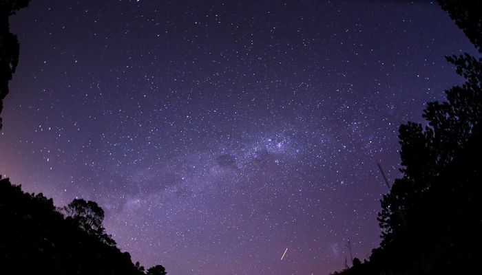 Night Sky Smoky Mountains