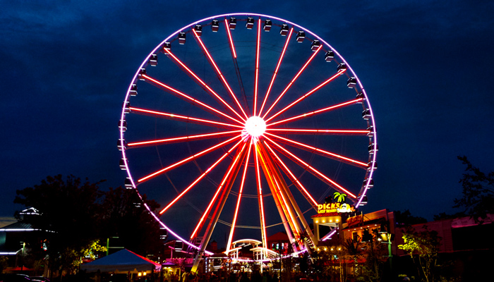 The Island Pigeon Forge Great Smoky Mountain Wheel