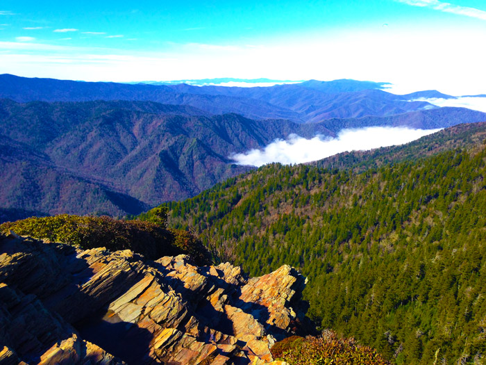 View From Cliff Tops on Mt. LeConte