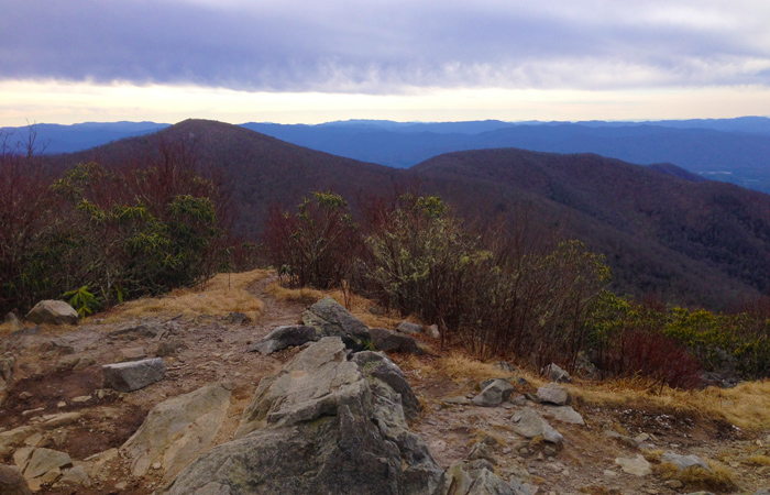 View From Rocky Top in the Smokies