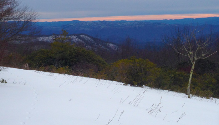 Snow in the Smoky Mountains