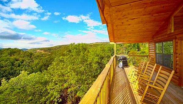 Hermosas cabañas de madera en Pigeon Forge y Gatlinburg