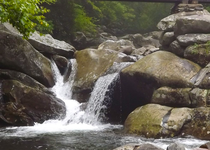 Swimming Hole at Chimney Tops Trailhead