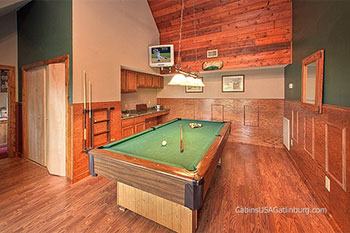 Pigeon Forge Cabins with Game Rooms