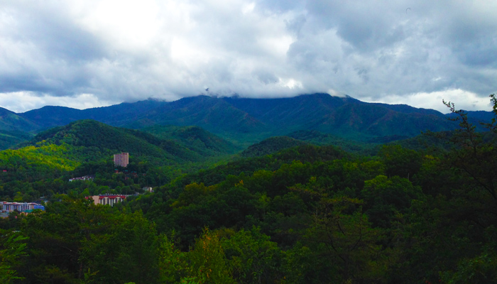 Rainy Day in the Smoky Mountains and Gatlinburg