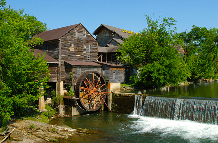 The Old Mill in Pigeon Forge