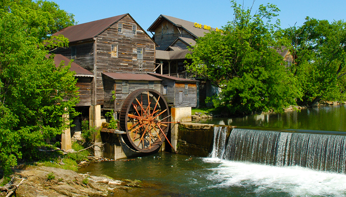 The Old Mill in Pigeon Forge