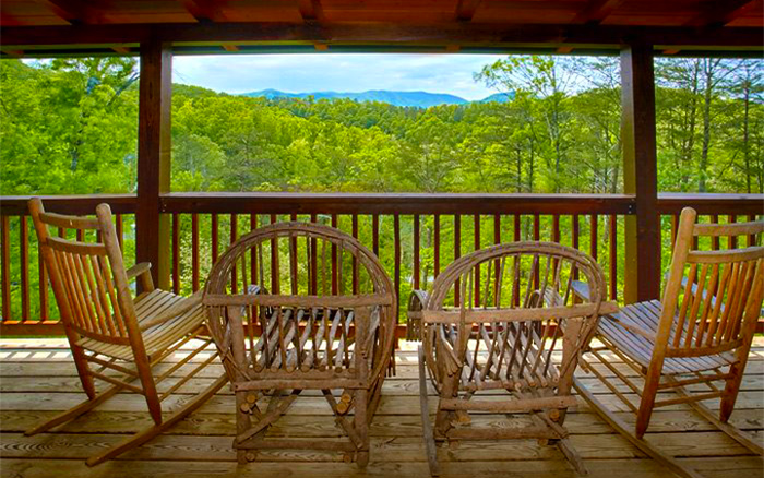 View From Cabin in Sevierville