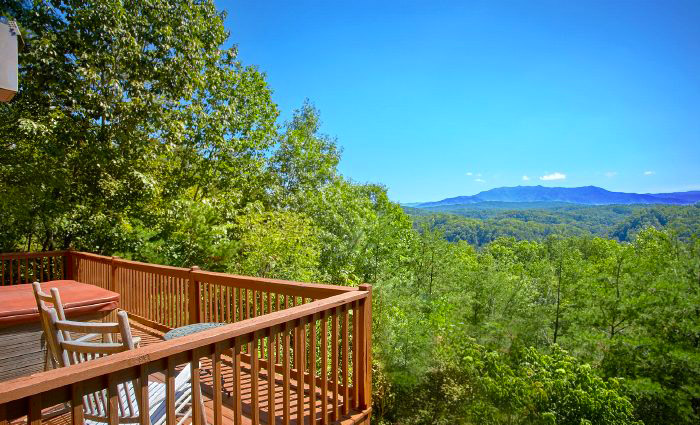 Mountain View From a Pigeon Forge Cabin