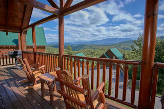 Cabins Close To Each Other In The Smokies