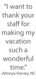 Pigeon Forge Cabins USA Guest Comment